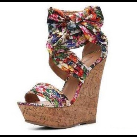 Zigi Soho Shoes - Zigi Soho Sandee Floral Wedges